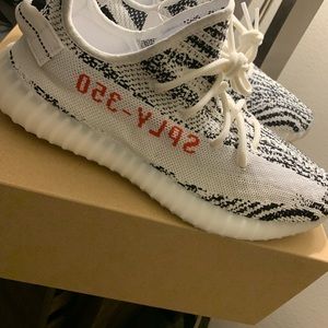 Yeezys 350 v2 zebra size 11